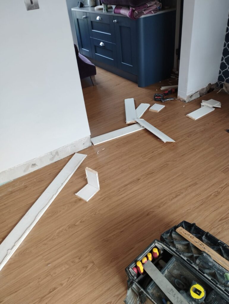 Old Skirting Off