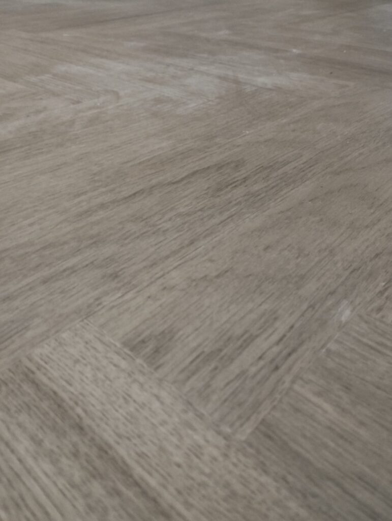 Grey Herringbone Flooring
