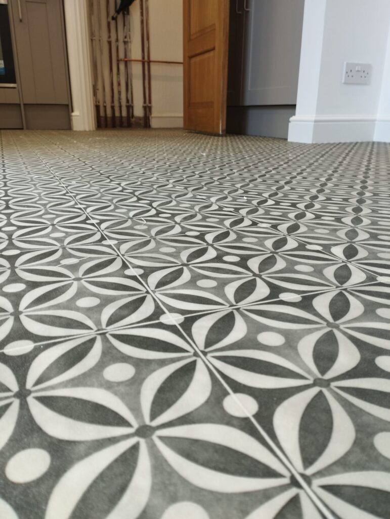 patterned vinyl