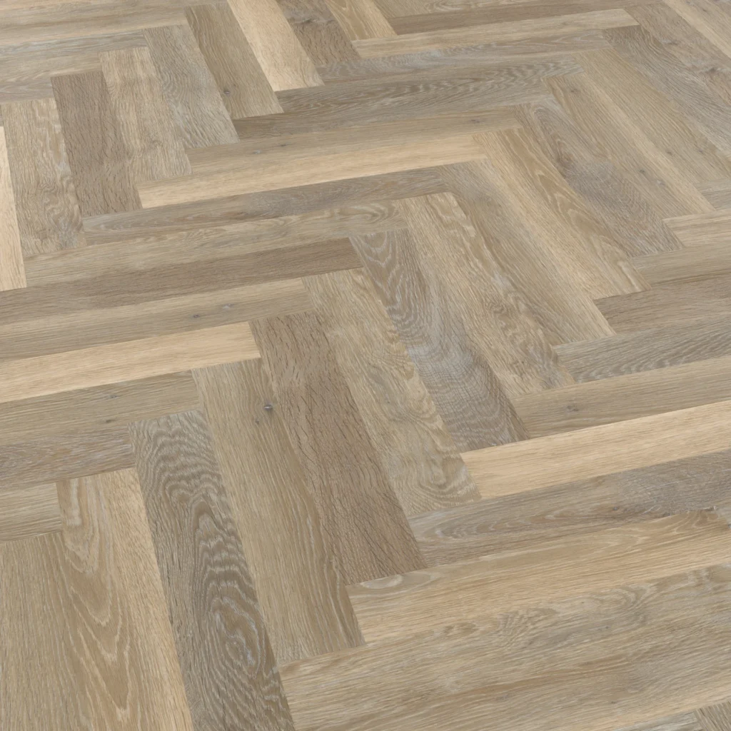 LVT - Karndean Limed Washed Oak Herringbone